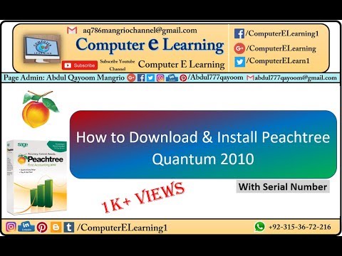 peachtree 2010 serial key free download